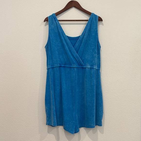 Torrid Light Blue Ribbed Knit Top - Picture 5 of 7